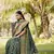 Green Woven Design Gharchola Bhandhej silk blend Saree With Blouse