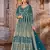 Morepeach Net Bridal Embroidered Abaya Anarkali Suit