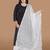 White Kota Doria Dupatta