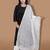 White Kota Doria Dupatta