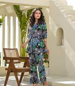  multi cotton ethnic motifs print co-ord set