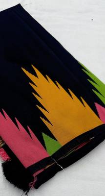  Black Silk Blend Sarees With Blouse 5