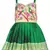 Baby Girl's Pattu Pavadai Green Frock Dress