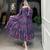  Georgrtte With Floral Print One Piece Dress For Women's