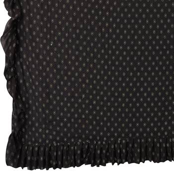 Black Embellished Georgette Saree With Blouse Piece 5
