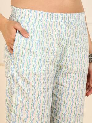 women white pure cotton floral printed straight kurta trouser with dupatta 5