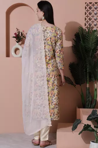 multiColorcotton digital printed dress material