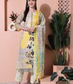 multiColorcotton digital printed dress material