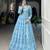 Women's Georgette With Floral Print Gown