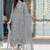 Grey heavy organza embroidery pakistani salwar suit