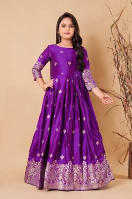 Girls Maxi Length Flared Ringani Dress Kids 1