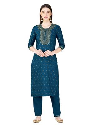 Morpich Embroidered Kurta Set With Dupatta 2