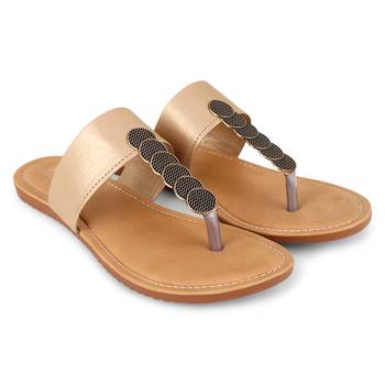Beige women's sandal 3