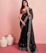 Designer party wear saree for womens