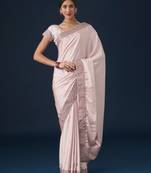 Kasee Women'S Ethnic Motifs Embroidered Zari Saree With Unstitched Blouse Piece