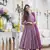 Purple colour smart and ethnic looking readymade salwar kameez for graceful festive looks