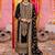 Black heavy faux georgette embroidery pakistani salwar suit