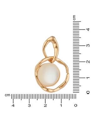 latest fashion stylish gold plated lightweight freshwater pearl drop dangle chunky studs earrings 5