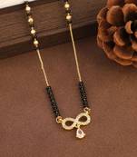 Aliya bhatt wedding gold plated mangalsutra