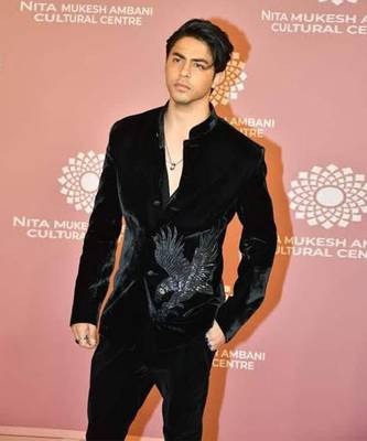 Black silk velvet embroidered bandhgala 2