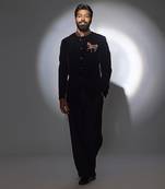 Black silk velvet machine embroidered bandhgala