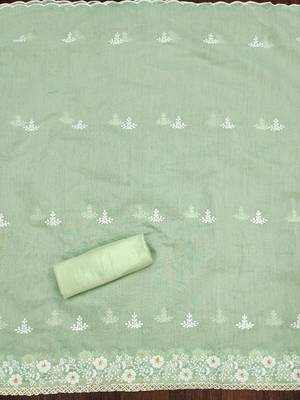 Green Cotton Dress 3