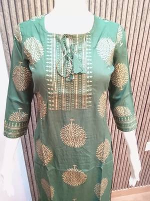 Women Olive Green Kurta Set with Palazzos 3
