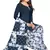 Unstitched printed crepe kurta & patiyala dress material with top, bottom & dupatta