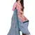 Unstitched printed crepe kurta & patiyala dress material with top, bottom & dupatta