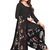 Unstitched printed crepe kurta & patiyala dress material with top, bottom & dupatta