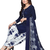 Unstitched printed crepe kurta & patiyala dress material with top, bottom & dupatta