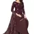 Unstitched printed crepe kurta & patiyala dress material with top, bottom & dupatta