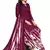 Unstitched printed crepe kurta & patiyala dress material with top, bottom & dupatta