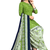 Unstitched printed crepe kurta & patiyala dress material with top, bottom & dupatta