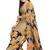 Unstitched printed crepe kurta & patiyala dress material with top, bottom & dupatta