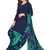 Unstitched printed crepe kurta & patiyala dress material with top, bottom & dupatta