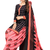Unstitched printed crepe kurta & patiyala dress material with top, bottom & dupatta