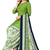 Unstitched printed crepe kurta & patiyala dress material with top, bottom & dupatta
