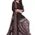 Unstitched printed crepe kurta & patiyala dress material with top, bottom & dupatta