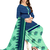 Unstitched printed crepe kurta & patiyala dress material with top, bottom & dupatta