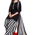 Unstitched printed crepe kurta & patiyala dress material with top, bottom & dupatta