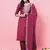  women kurta and trousers pant set silk blend