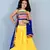 Aglare emdroydered ,cotton ethnic Lehenga choli for small girls,Girls,Baby girls,kids.Multi