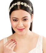 Rajasthani kundan pearl bridal mathapatti sheeshphool