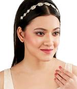 Kundan flower mathapatti sheeshphool