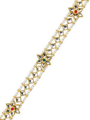 Floral multicolor kundan mathapatti sheeshphool 4