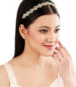 Multicolor kundan flower mathapatti sheeshphool