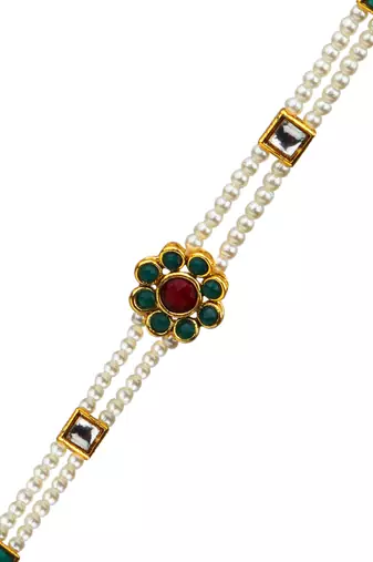 Pearl elegance mathapatti sheeshphool