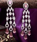 Long American Diamond Earrings