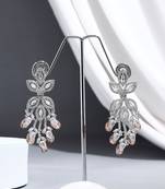Leaf Shaped Long Earrings